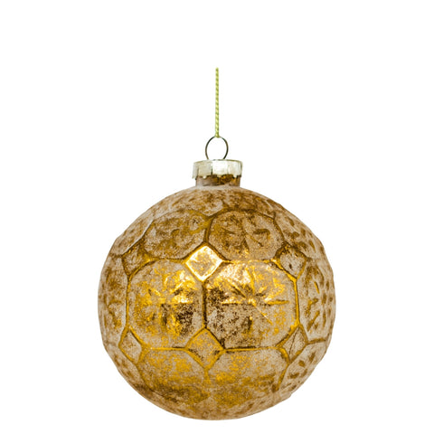 ART GLASS TOP WITH SNOWFLAKES