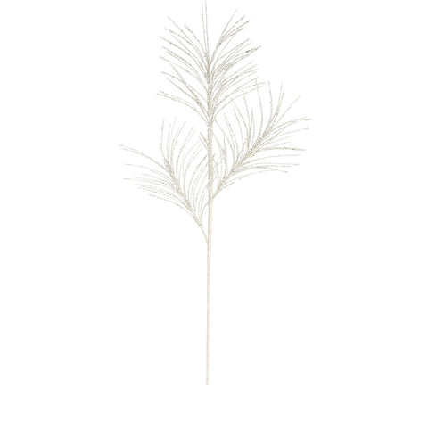 BRANCHES WITH WHITE THREADS AND SILVER