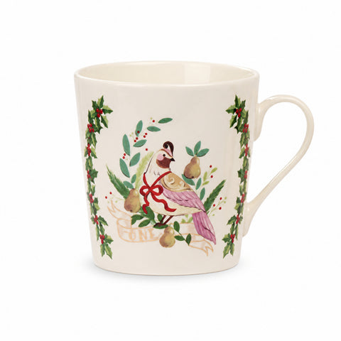 SET ME 12 FILXHANË PORCELANI "12 DAYS" – E KUQE/E BARDHË