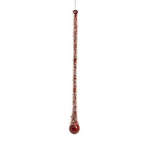 RED CRYSTAL POINT WITH M DOT