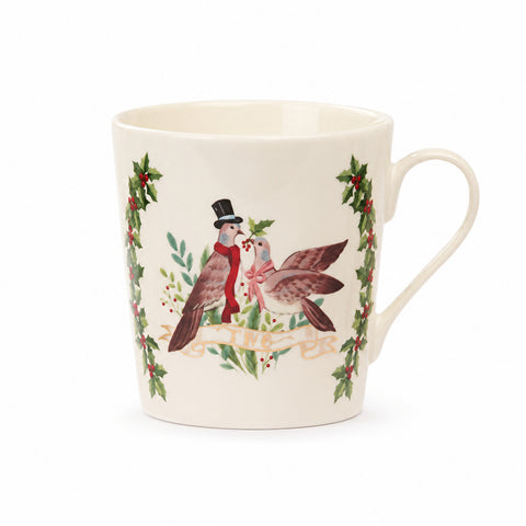SET ME 12 FILXHANË PORCELANI "12 DAYS" – E KUQE/E BARDHË