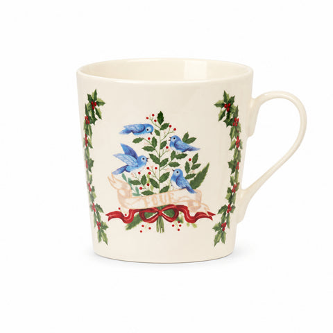 SET ME 12 FILXHANË PORCELANI "12 DAYS" – E KUQE/E BARDHË