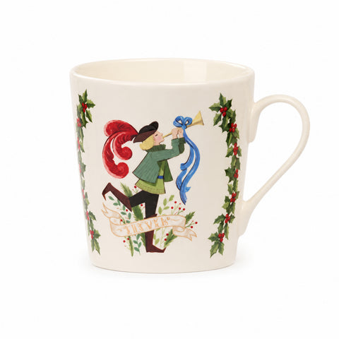 SET ME 12 FILXHANË PORCELANI "12 DAYS" – E KUQE/E BARDHË