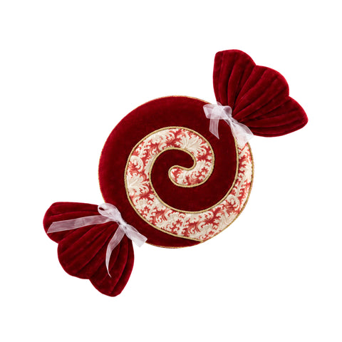Karamele e kuqe – dekor Krishtlindjesh, 60 x 33 x 13 cm