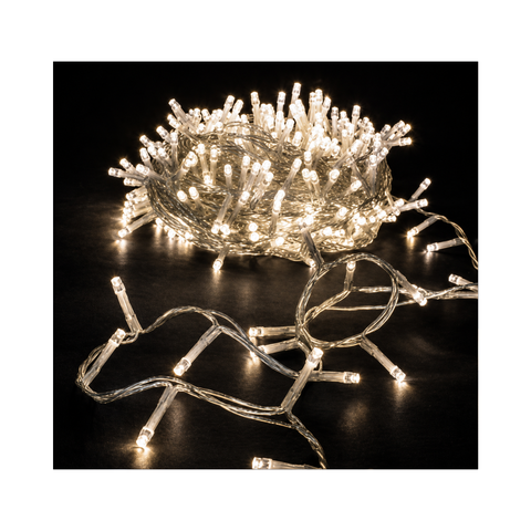 DRITE LED NATYRAL ,KABULL TRANSPARENT,200LL,10M