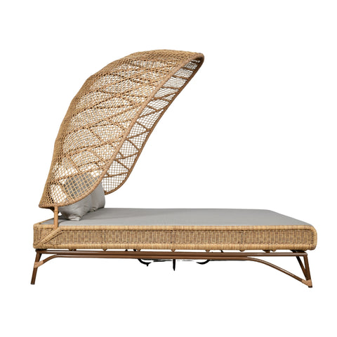 Daybed OPUS me Ratan Sintetik & Alumin