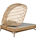 Daybed OPUS me Ratan Sintetik & Alumin