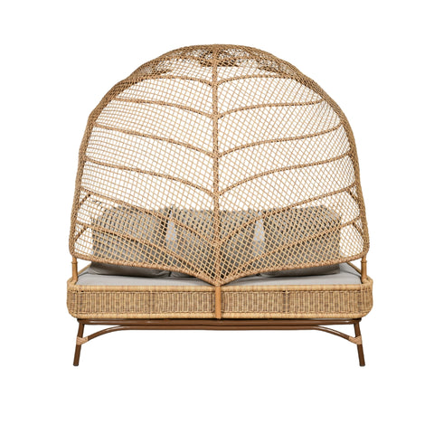 Daybed OPUS me Ratan Sintetik & Alumin