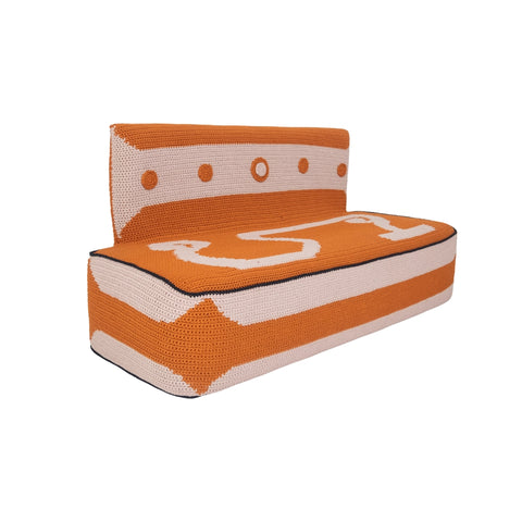 Divan APEROL me Dizajn Modern dhe Ngjyra Portokalli