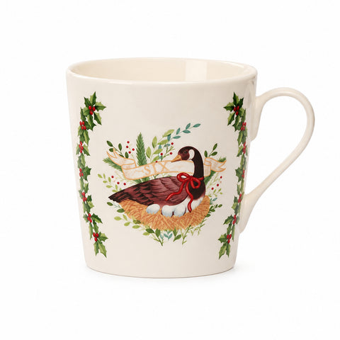 SET ME 12 FILXHANË PORCELANI "12 DAYS" – E KUQE/E BARDHË