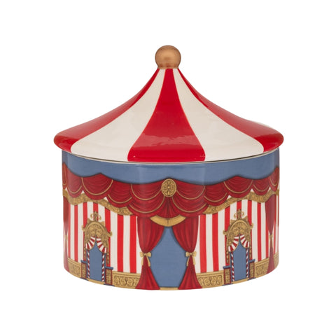 KAVANOZ BISKOTASH CIRCUS KUQ/BARDHË