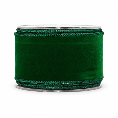 KORDELE VELVET SINGLE FACE JESHILE 7CM X 9 M