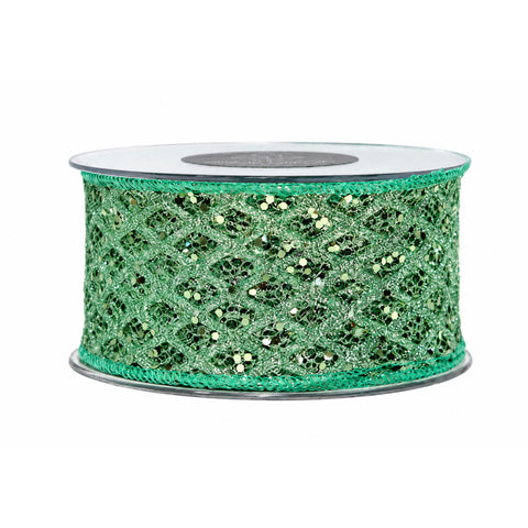 KORDELE SPARKLY GOLD 6.7CM X 9M