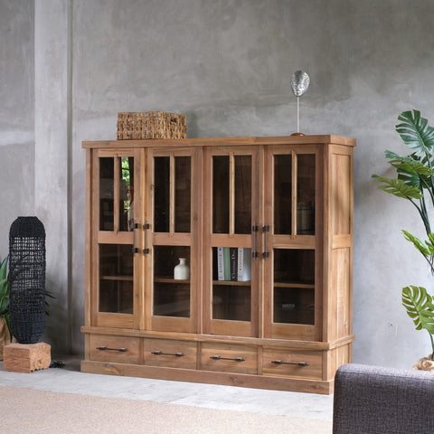 Raft VIGOR prej Druri Teak me Xham
