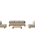 Set LUMA me Dru Teak Natyral