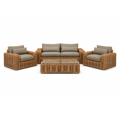 Set SAINT TROPEZ me Ratan Natyral