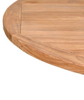 Tavolinë Ngrënie MONTARA me Dru Teak Ø130 cm