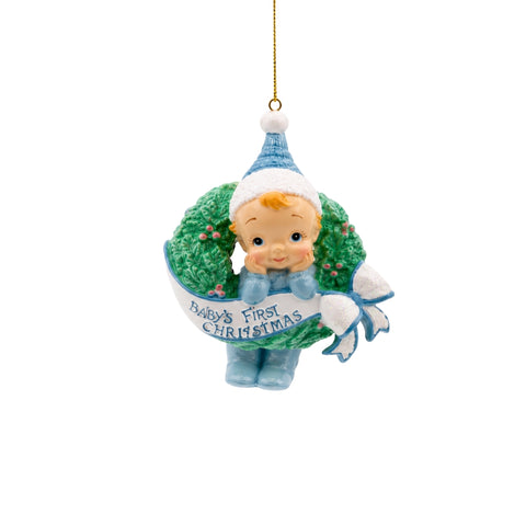 "BABY'S FIRST CHRISTMAS" ORNAMENT