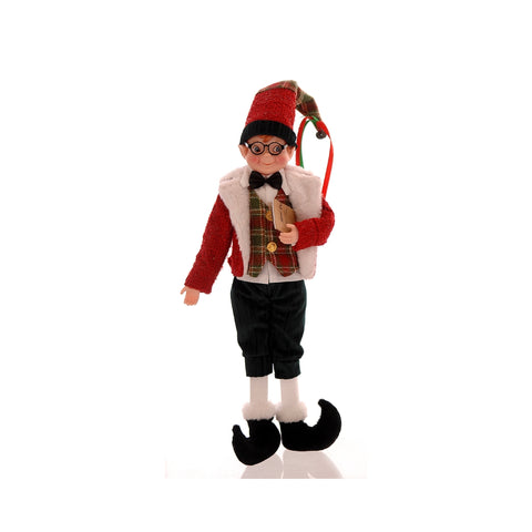 ELF I KUQ ME GJYMTYRË TË LËVIZSHME DHE SYZE