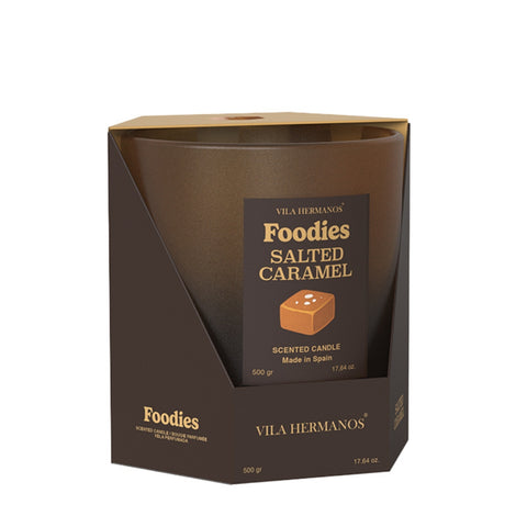 SALTED & CARAMEL CANDLE 500G