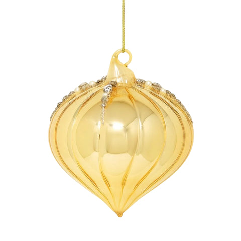 GOLD TOP WITH LINES