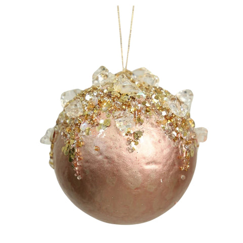 FESTIVE TOP PINK GOLD L