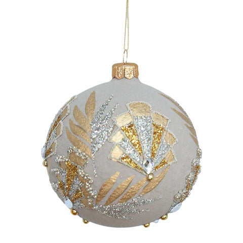 GOLD &amp; SILVER CHRISTMAS TOP