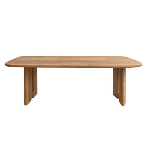 LE PAZ Dining Table with Teak Wood